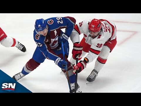 Avalanches MacKinnon, Lehkonen Pot Back-To-Back Goals 53 Seconds Apart