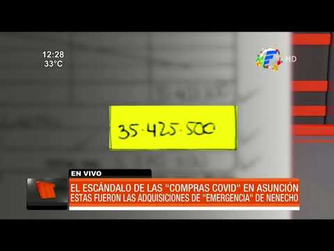 El escándalo de las compras COVID19 en Asunción