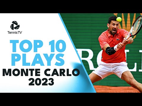 Novak Djokovic Crazy Defence & Jannik Sinner Magic | Top 10 Shots & Rallies Monte Carlo 2023