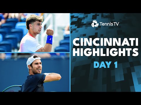 Paul Takes On Cobolli; Khachanov Plays Cerundolo | Cincinnati 2024 Highlights Day 1