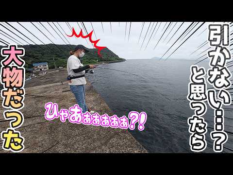 妻「なんか掛かっとる！あまり引かない…ええ！？嘘！ヤバ！！」