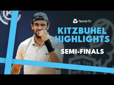 Berrettini Takes On Hanfmann; Gaston vs Diaz Acosta | Kitzbuhel 2024 Semi-Final Highlights