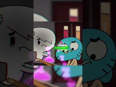 💖🏹Scene that children cannot understand | Terry Falls for Darwin! #gumball #shorts