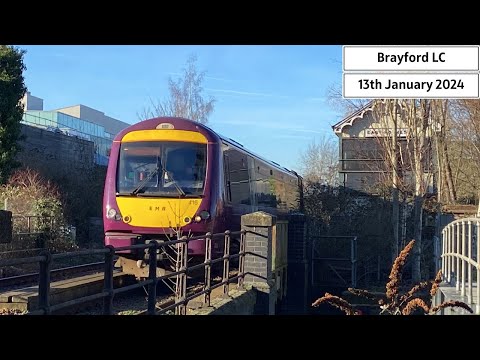 Brayford Level Crossing (13/01/2023)