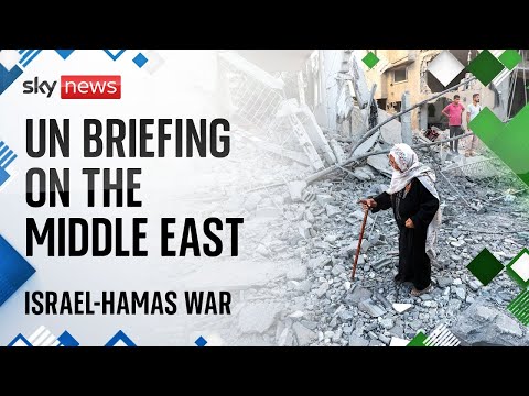 UN Security Council meeting on latest situation in the Middle East