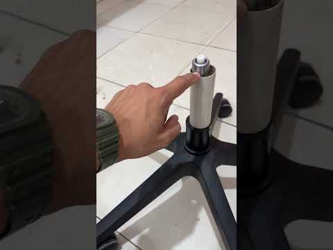 Cadeira de Escritório Descendo Sozinha? Resolvido. #cadeira #descendo #sozinha