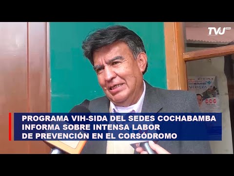 Programa VIH-SIDA del SEDES Cochabamba informa sobre intensa labor de prevención