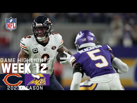 Chicago Bears vs. Minnesota Vikings | 2023 Week 12 Game Highlights video clip
