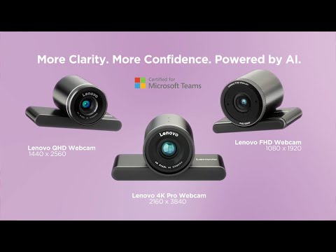 Lenovo New Webcam Family