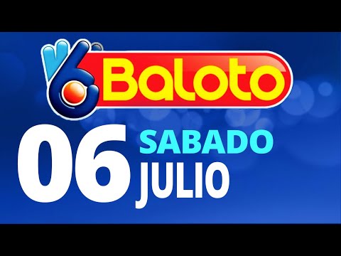 Resultado del Baloto del Sábado 6 de Julio de 2024  Ganador