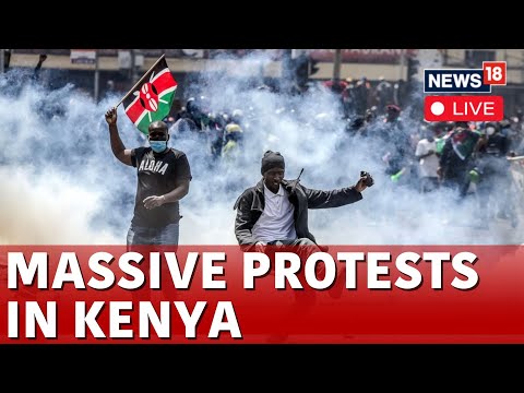 Kenya Protest Live | Protest In Kenya Against Finance Bill Live | Nairobi City Protest Live | N18G