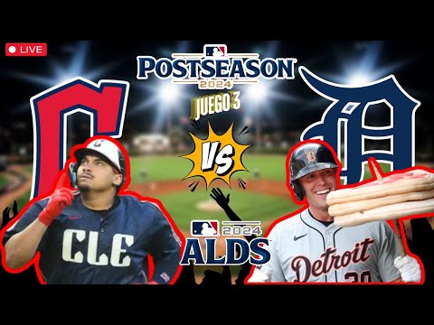 GUARDIANES de CLEVELAND vs DETROIT TIGERS - MLB POSTSEASON en vivo - OCT 09, 2024 - Previa