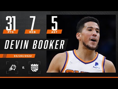 Devin Booker DOES IT ALL for 31 PTS, 7 REB, 5 AST  | NBA on ESPN video clip 