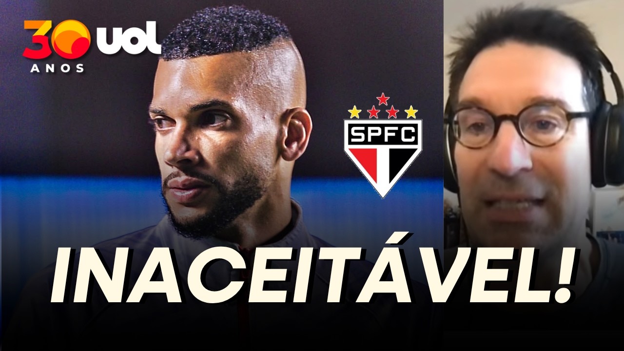 INACEITÁVEL! ARNALDO RIBEIRO MANDA RECADO PARA A TORCIDA DO SÃO PAULO APÓS AMEAÇAS AO ZAGUEIRO DÓRIA