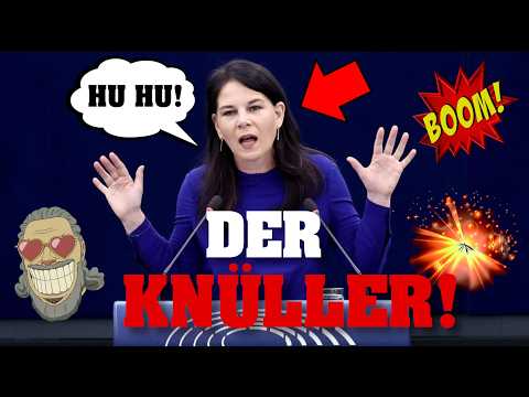 BAERBOCK besucht überraschend EU-Parlament und BRILLIERT! 💥⚡️ #PolitSatire