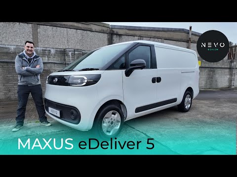 eDeliver 5 - Full Review & Drive of this all electric van from MAXUS / LDV