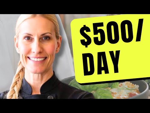 Side Hustle Nation | How to Make $500/day as a Personal Chef.