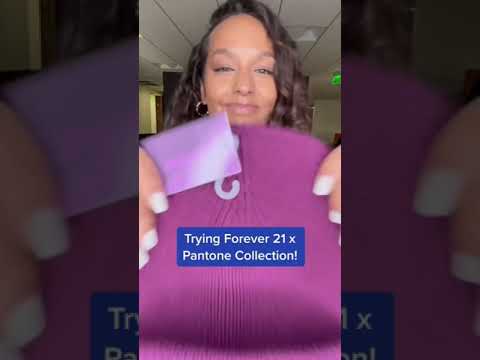 Video: Which color from the Forever 21 x Pantone Collection is your fave?! #F21PANTONE