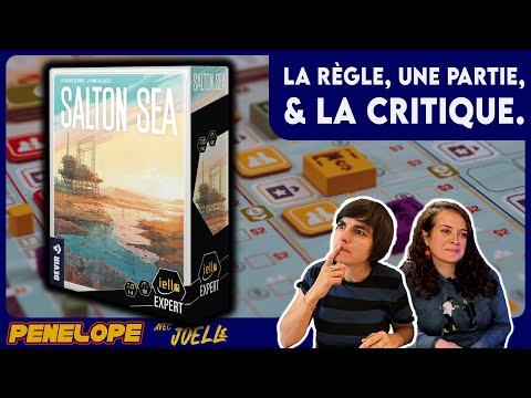 SALTON SEA - La règle, la partie, la critique !