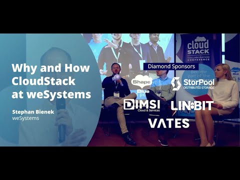 Why and How CloudStack at weSystems | CloudStack Collaboration Conference 2023