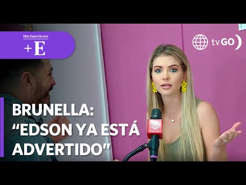 ¿Brunella Horna está molesta con Edson Dávila? | Más Espectáculos (HOY)