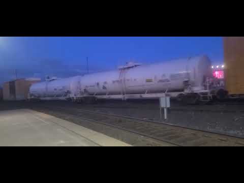 Union Pacific 8341 leads a manifest in Roseville, CA