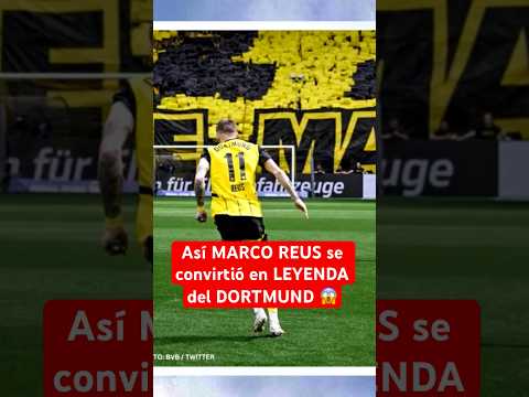 Así MARCO REUS se transformó en LEYENDA del DORTMUND | #BorussiaDortmund #Futbol #ChampionsLeague