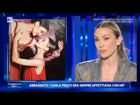 Eleonora Abbagnato e il rapporto con Carla Fracci - Domenica In 24/03/2024