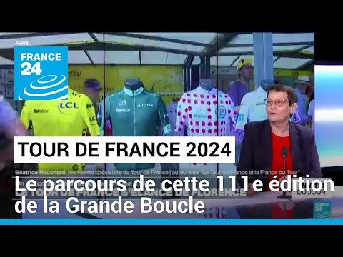 Tour de France 2024 : un parcours inédit de Florence à Nice • FRANCE 24