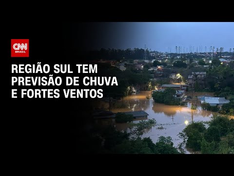 ​Previsão do tempo: Chuva continua no Rio Grande do Sul | CNN NOVO DIA