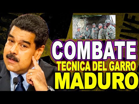 TÉCNICA DEL GARRO PAYASADA DE NICOLAS MADURO PARA EL COMBATE CON EEUU