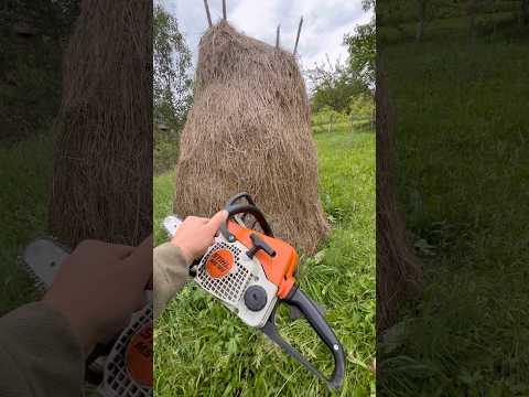 Робота бензопили STIHL - MS 180