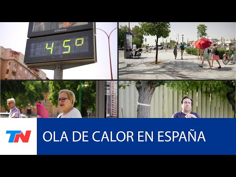 ESPAÑA I Más de 44 ºC en la primera ola de calor del verano