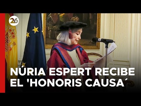 Núria Espert recibe el 'honoris causa' de la Royal Central School of Speech and Drama