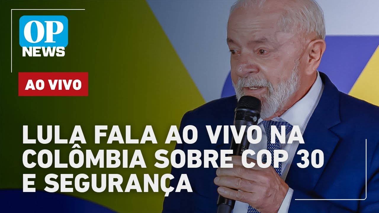 🔴AO VIVO Lula na Colombia presidente participa de cúpula de países amazônicos