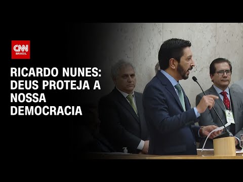 Ricardo Nunes: Deus proteja a nossa democracia | CNN 360°