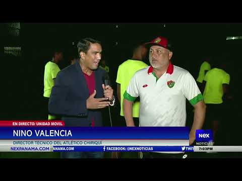 Entrevista a Nino Valencia, DT del Atlético Chiriquí, preparación partido semifinal