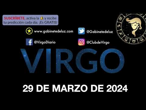 Horóscopo Diario - Virgo - 29 de Marzo de 2024.