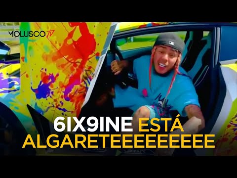 6ix9ine reta a los que le quieren hacerle daño a que lleguen donde el “Está ALGARETEEEEEE ??”