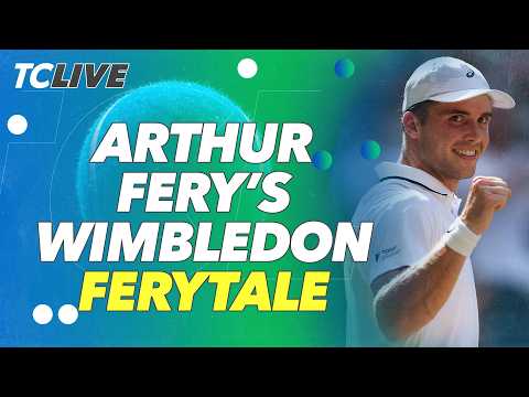 Arthur Fery's 'ferytale' continues at Wimbledon ✨ | TC Live
