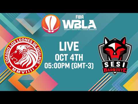 CDC Leones v SESI Araraquara | Full Basketball Game | FIBA Women's Basketball League Americas 2026
