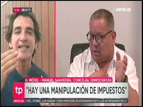 28092024 MANUEL SAAVEDRA EXISTE MANIPULACIÓN INFORMÁTICA DE IMPUESTOS MUNICIPALES UNITEL