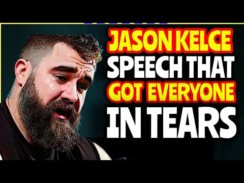 JASON KELCE STUNNING EMOTIONAL retirement speech  Try Not to CRY !