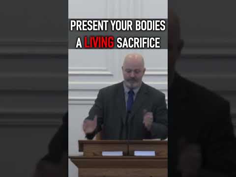 PRESENT YOUR BODIES A LIVING SACRIFICE - Pastor Patrick Hines Sermon #shorts - (Romans 12:1) #Jesus