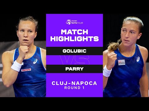 Viktorija Golubic vs. Diane Parry | 2022 Cluj-Napoca Round 1 | WTA Match Highlights