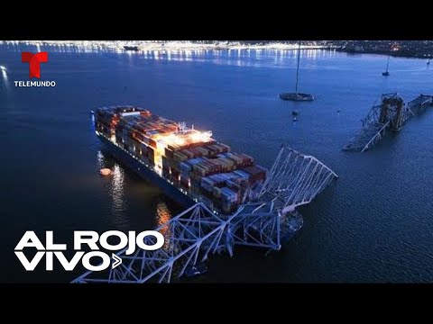 Buque carguero que impactó puente en Baltimore alertó de emergencia antes del desastre