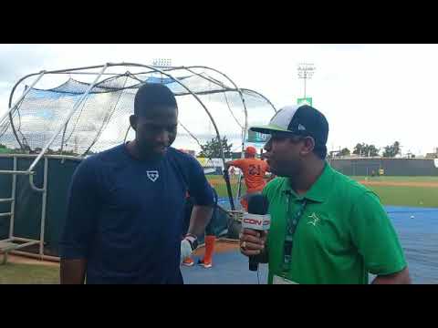 #LIDOM Jesús Sánchez nos habla de su buena temporada con los Toros y una situación con los Marlins