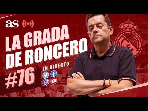 RONCERO EN DIRECTO | El REAL MADRID, última hora del MERCADO DE FICHAJES, BENZEMA... | Diario AS