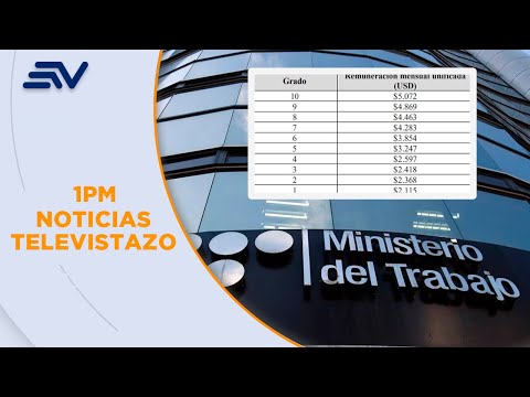 El gobierno fijó un techo para las remuneraciones en el sector público | Televistazo | Ecuavisa