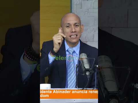 Presidente Abinader anuncia renegociación de contrato con AERODOM